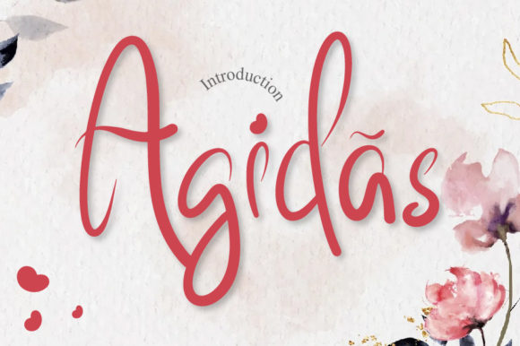 Agidãs: The Perfect Handwritten Font for Crafters