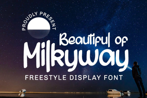 Beautiful of Milkyway: A Handwritten Font for Editorial Design