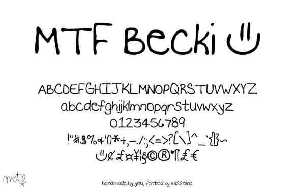 Becki Font Review: A Natural Handwritten Typeface for Web Design