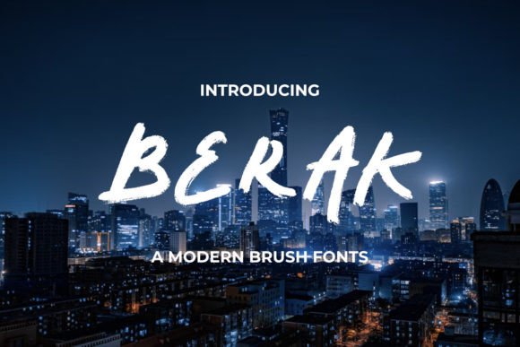 Berak Font: Elevate Your Brand Identity