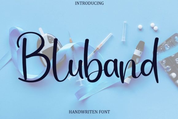 Bluband: A Sweet Handwritten Font for Modern Brands