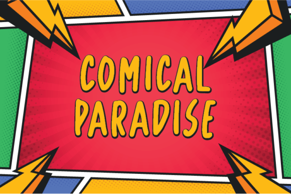 Comical Paradise Font for Handmade Creators