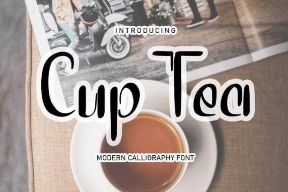 Cup Tea Font: A Playful Script for Web Design
