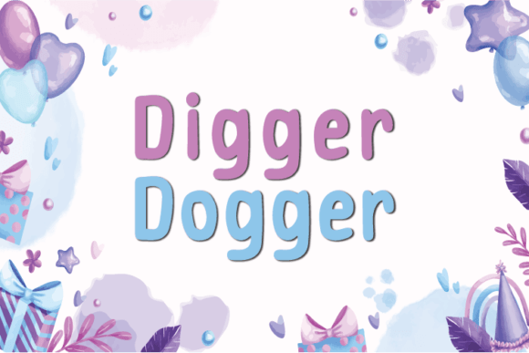 Digger Dogger: A Handwritten Font for Bold Campaigns