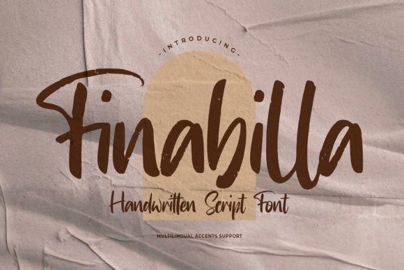 Finabilla: A Handwritten Font for Clear Campaigns