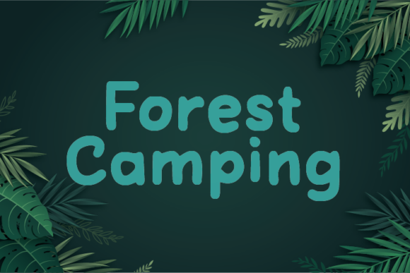 Forest Camping: A Handwritten Font for Editorial Design