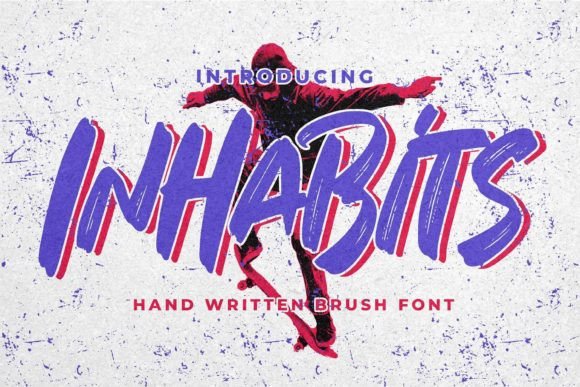 Inhabits: The Script Font for Bold Branding