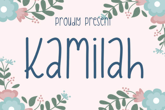 Kamilah Font: A Dainty Script for Branding