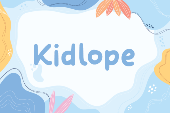 Kidlope: A Natural Handwritten Typeface for Authentic Branding