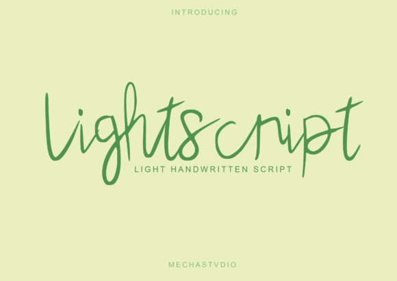 Lightscript Font: Elevate Your Brand Identity