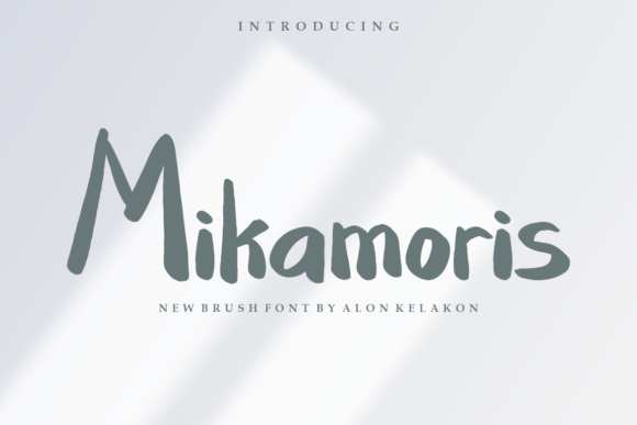 Mikamoris: A Natural Handwritten Font for Crafters