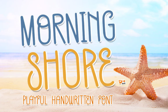 Morning Shore: A Natural Script Font for Editorial Design