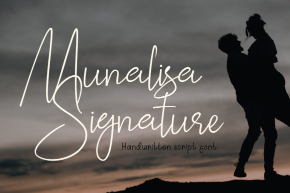 Munalisa: A Handwritten Font for Elegant Branding