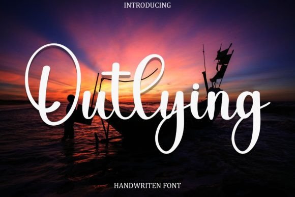 Outlying: A Sweet Handwritten Font for Crafters