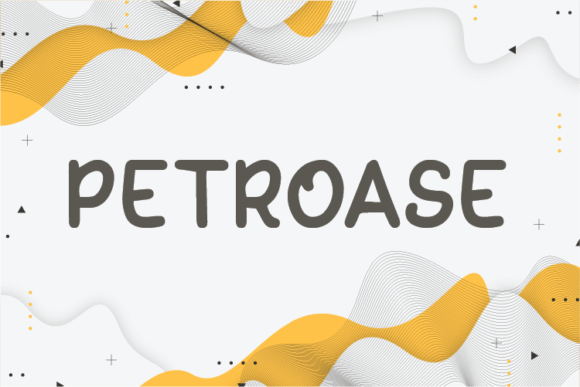 Petroase: A Handwritten Font for Authentic Branding