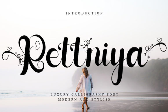 Rettniya: A Handwritten Font for Modern Web Design