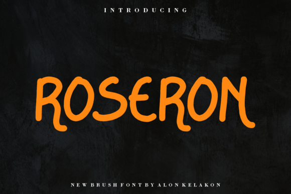 Roseron: A Handwritten Font for Modern Web Design