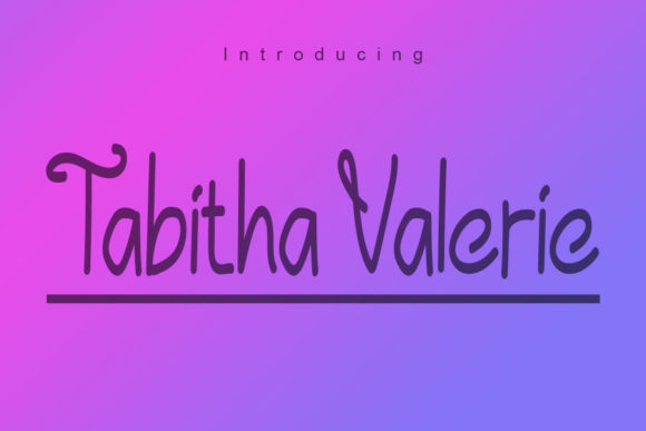Tabitha Valerie Font: A Designer’s Branding Guide